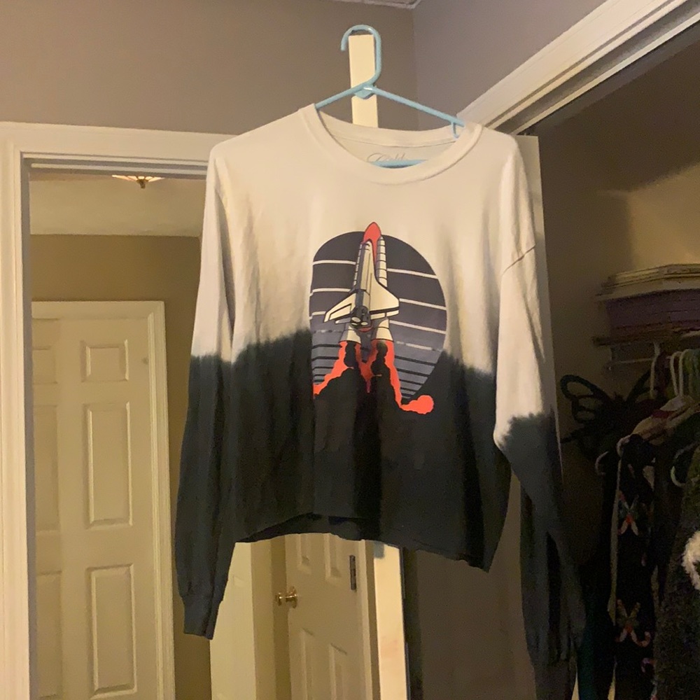 rocketship sweatshirt